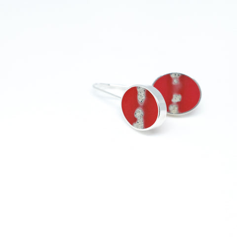 Terrain Earrings red