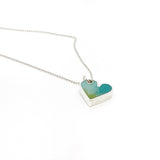 Heart Necklace color blend