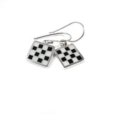 Checkered Earrings