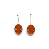 Terrain Earrings red