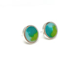 On the Spot Post Earrings color blend