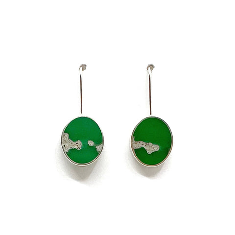 Terrain Earrings green