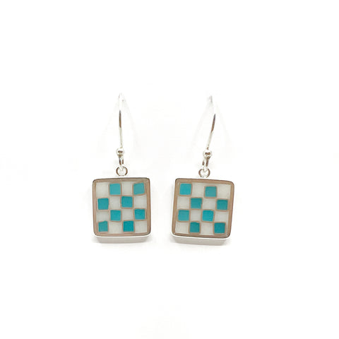 Checkered Earrings