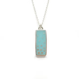 Dashed Necklace in scuba blue