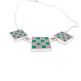 Checkered Necklace