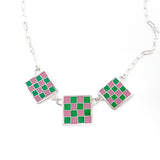 Checkered Necklace