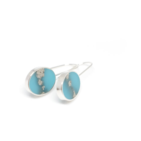 Terrain Earrings scuba blue