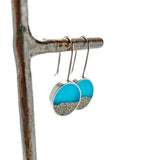 Terrain Earrings scuba blue
